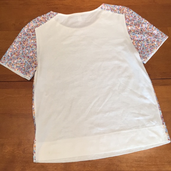 JCrew Cluster Sequin Tee - Picture 8 of 8